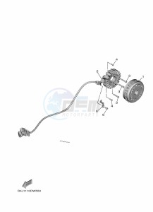 YXE1000EWS YX10EPSM (B4M2) drawing GENERATOR