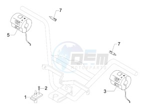 Nexus 250 e3 drawing Selectors - Switches - Buttons