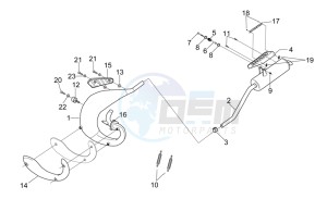 MX 50 drawing Exhaust pipe