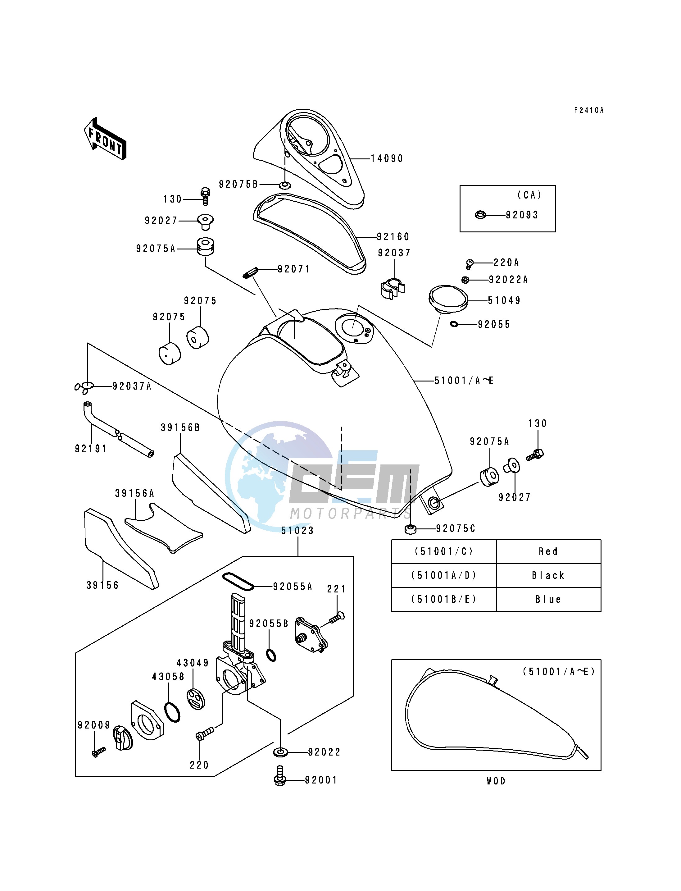 FUEL TANK -- VN800-A3- -