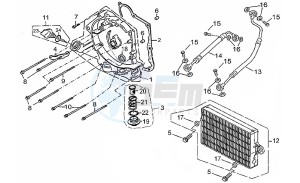 Quasar 180 drawing RH Semi-crankcase