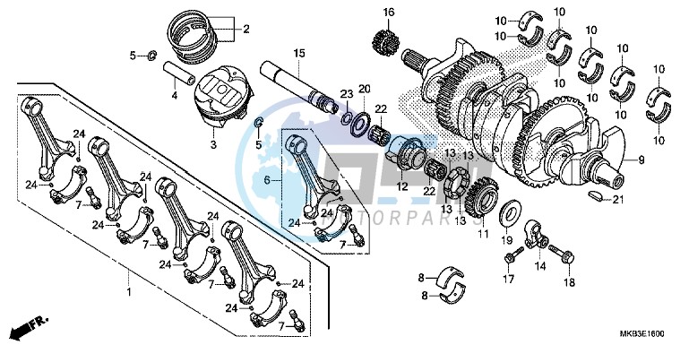 CRANKSHAFT/ PI STON