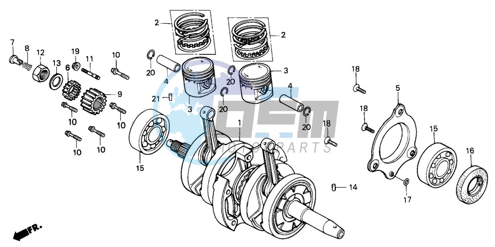 CRANKSHAFT/PISTON