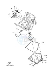 YZF-R3A 321 R3 (B02B B02C) drawing OIL PUMP