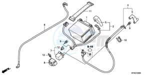 VTR2509 Australia - (U / MK) drawing BATTERY