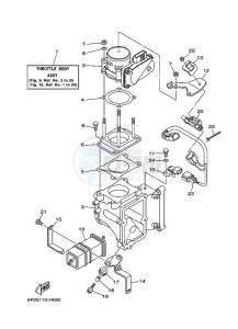 FL250BETX drawing THROTTLE-BODY