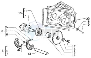 ET4 50 drawing Lever - Camshaft