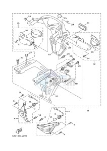 HW125 XENTER 125 (53B5) drawing FLASHER LIGHT