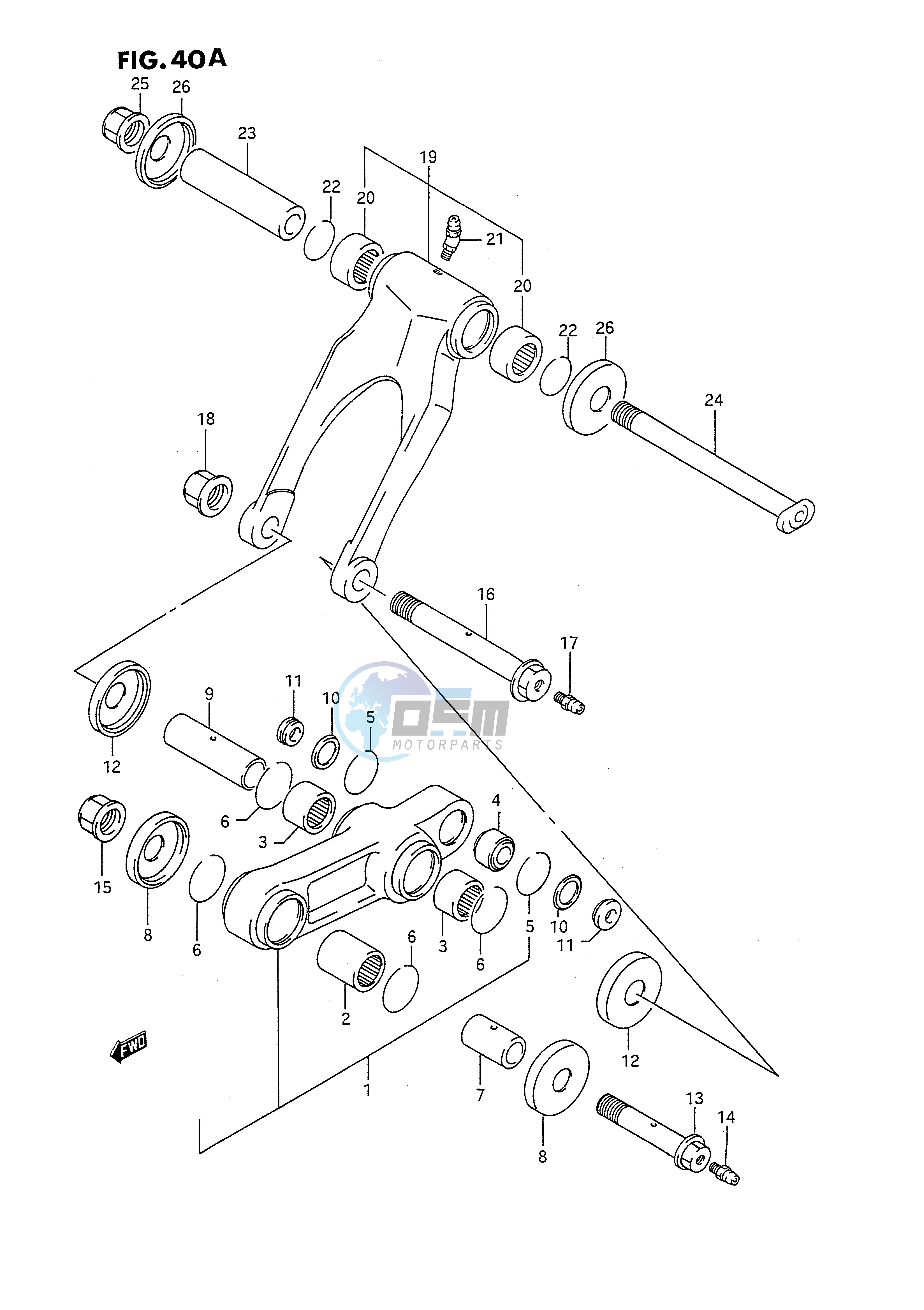 CUSHION LEVER (MODEL M N P R S T)