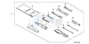 VT1300CXAB drawing TOOLS