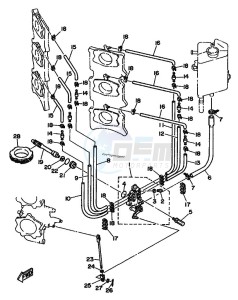 L250AET drawing OIL-PUMP