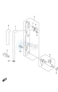 DF 90A drawing Fuel Injector