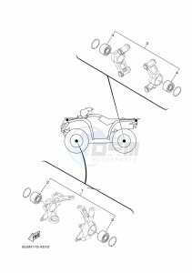 YFM450FWB KODIAK 450 (BJ5T) drawing MAINTENANCE PARTS KIT