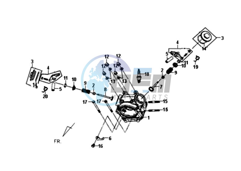 CYLINDER HEAD CPL