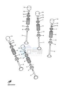 YFZ450R (BKD5) drawing VALVE