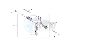 VARIANT SPORT - 50 CC VTHSBA00 2T drawing REAR SUSPENSION