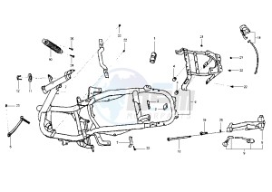 SHARK - 150 cc drawing FRAME