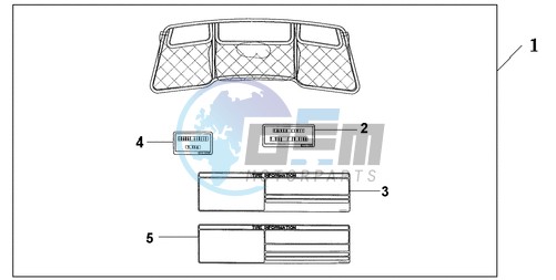 INNER TRUNK LID ORG