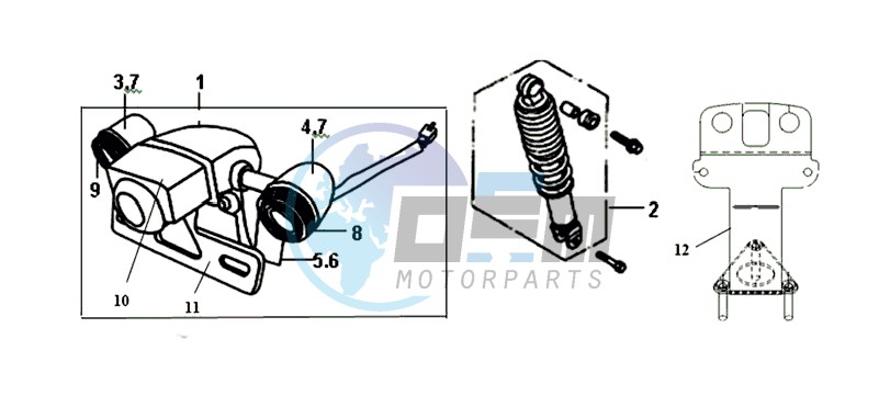 REAR LIGHT - REAR SUSPENSION