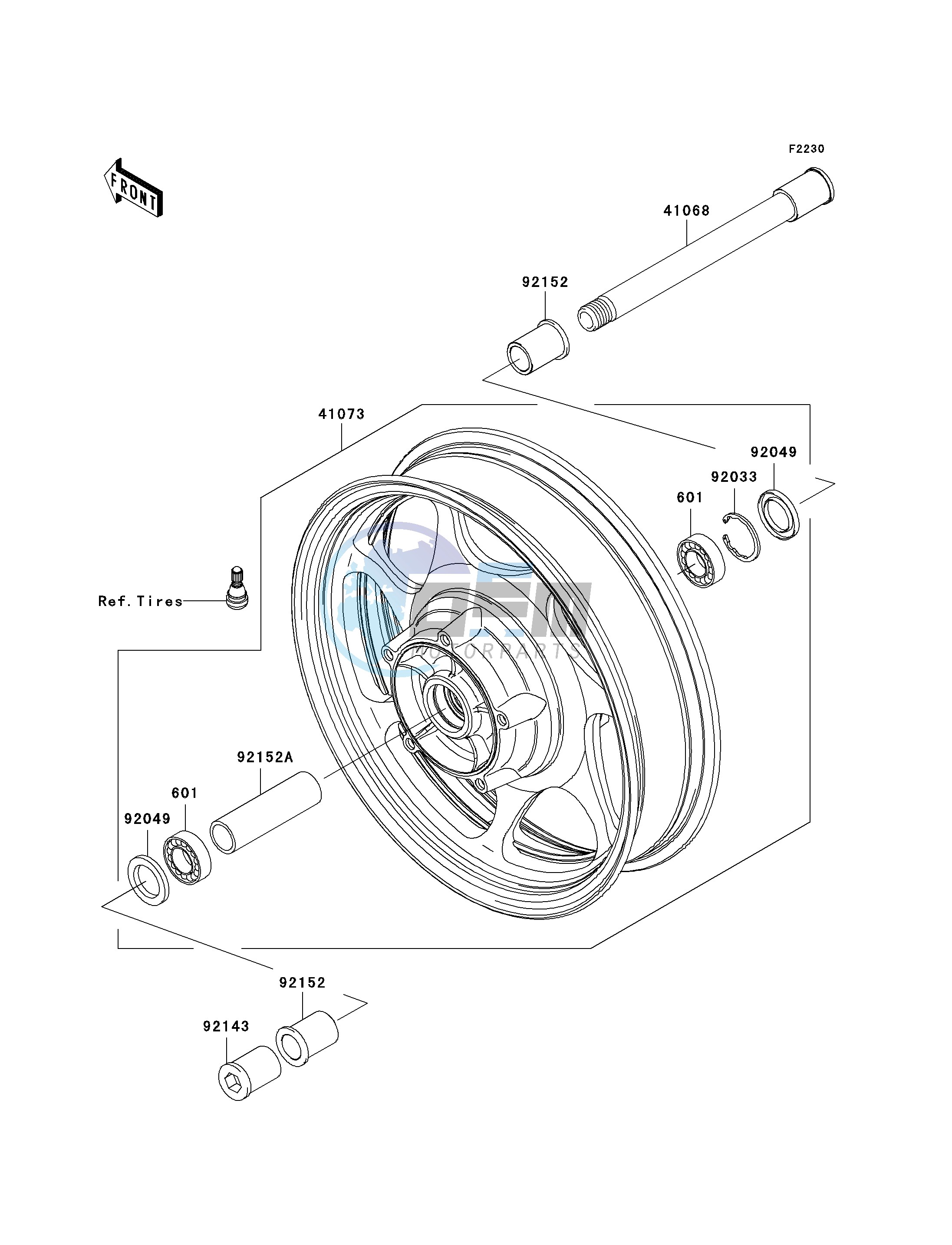 FRONT WHEEL