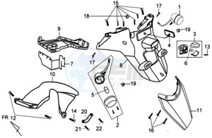 ORBIT II 50 drawing REAR FENDER