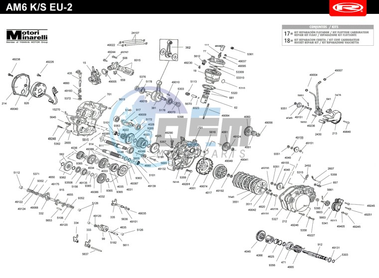 ENGINE  AM6 KS EU2