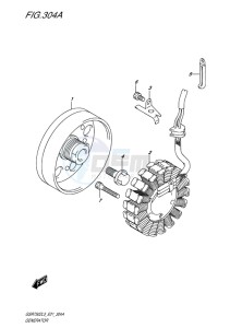 GSR750Z EU drawing GENERATOR