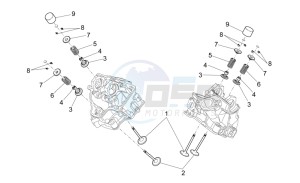 RXV 550 RXV 450-550 STREET LEGAL drawing Valves