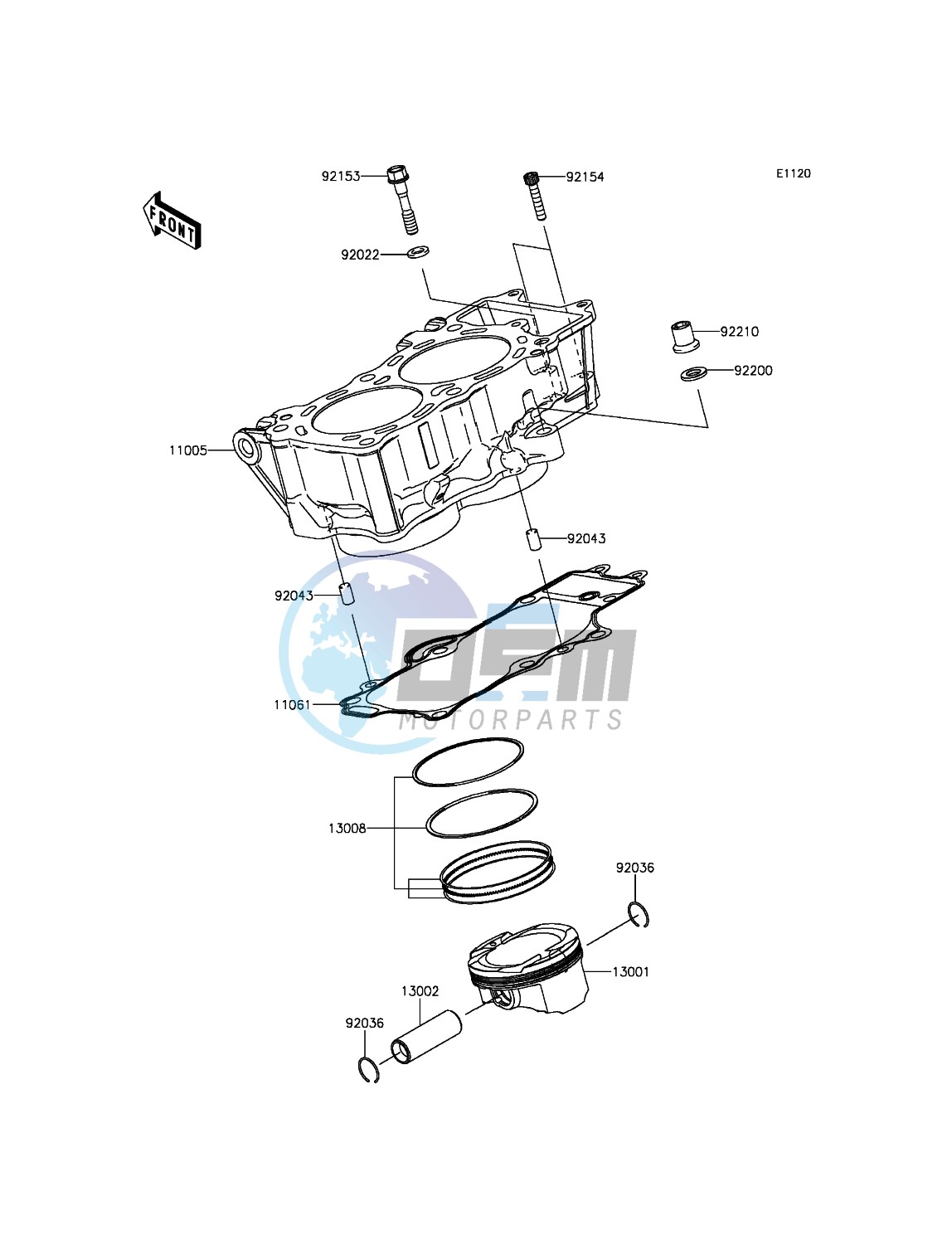 Cylinder/Piston(s)