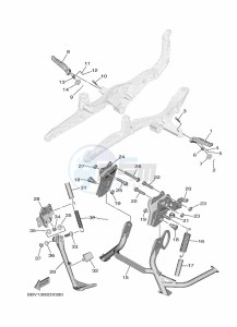 GPD125-A NMAX 125 (BV3J) drawing CYLINDER