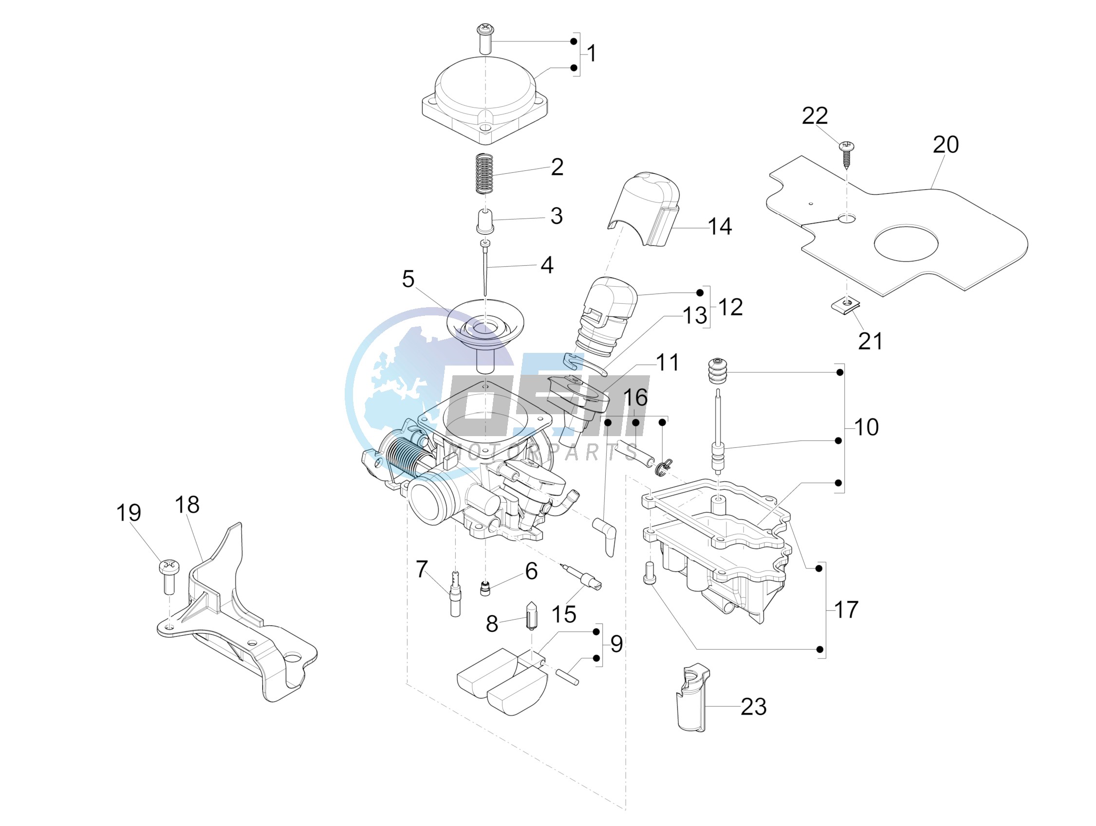 Carburetor's components