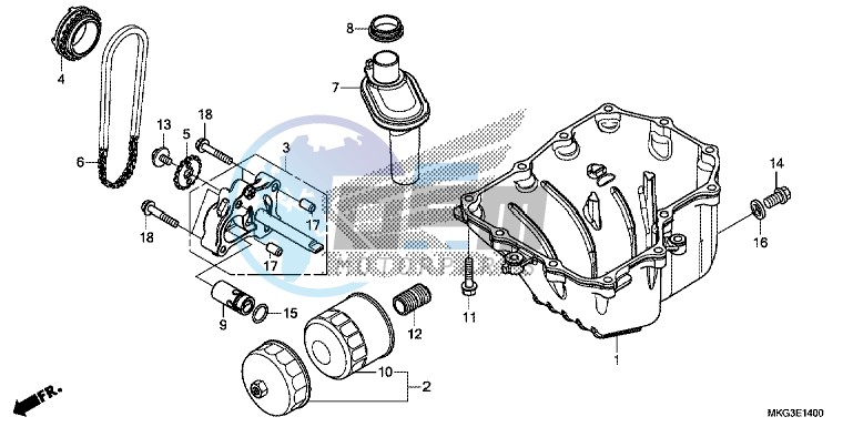 OIL PAN/ OIL PUMP