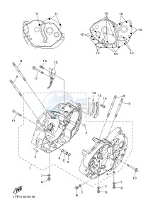 XVS950XR-A SCR950 SCR950 (BL34) drawing CRANKCASE