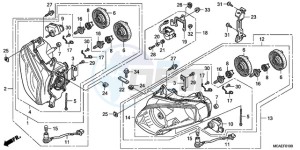 GL18009 Europe Direct - (ED) drawing HEADLIGHT