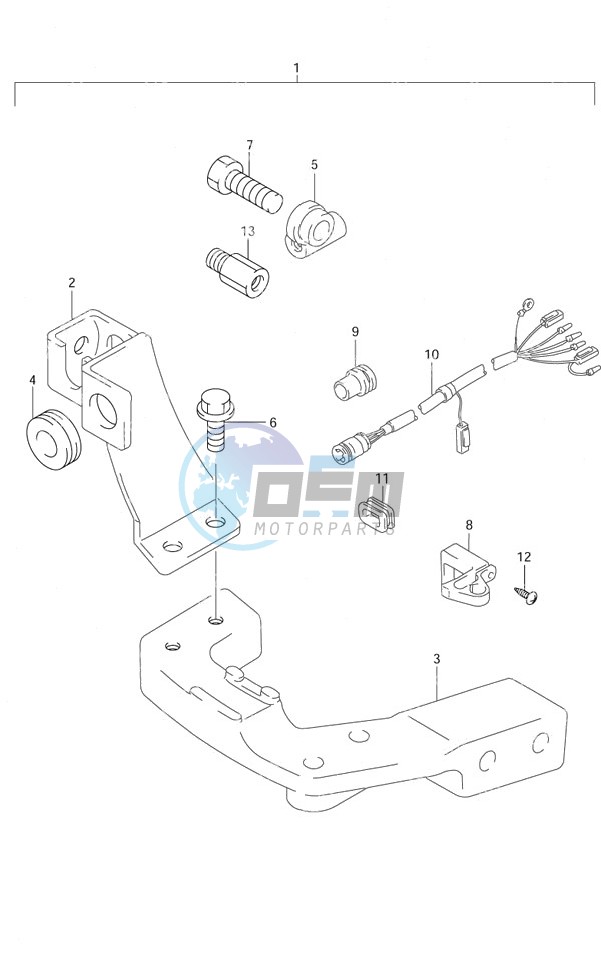 Remote Control Parts S/N 652501 to 65XXXX