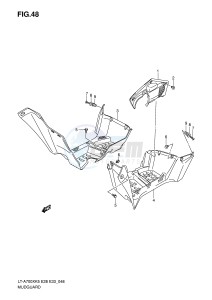 LT-A700X (E28-E33) drawing MUDGUARD