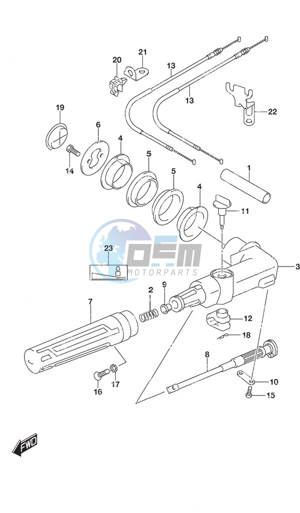 Tiller Handle