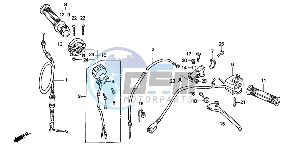 HANDLE LEVER/SWITCH/ CABLE