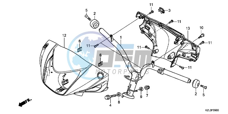 HANDLE PIPE/ HANDLE COVER