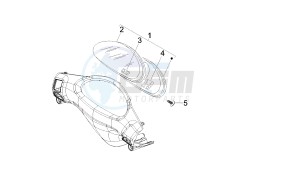 BOULEVARD - 100 CC 4T drawing METER