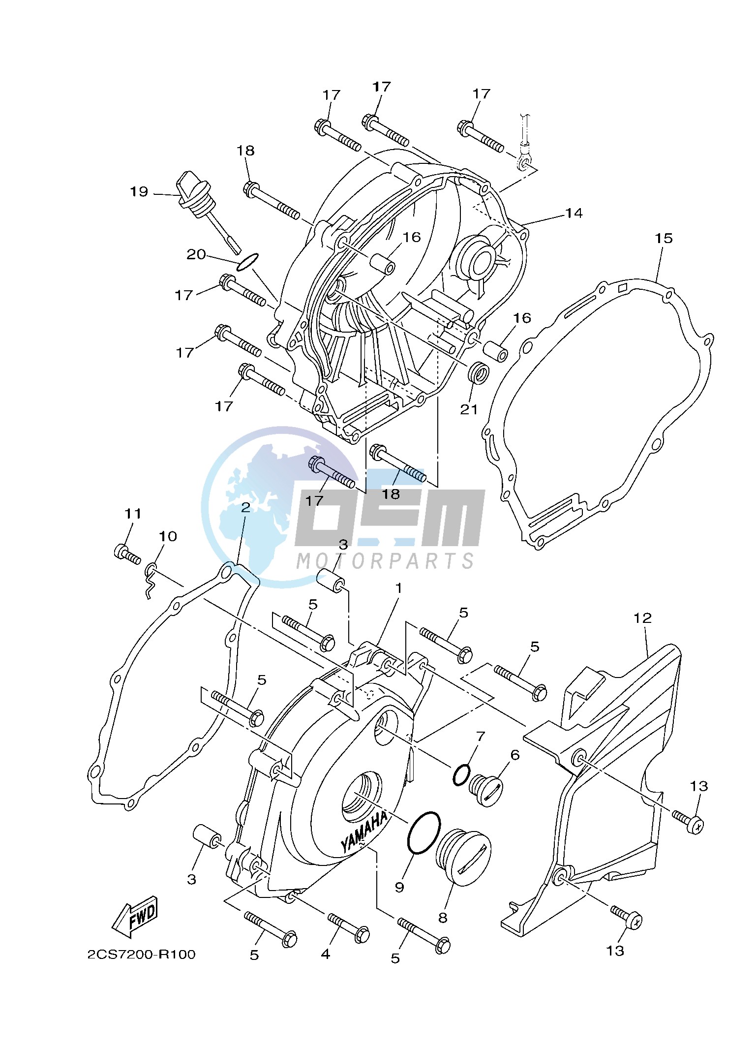 CRANKCASE COVER 1