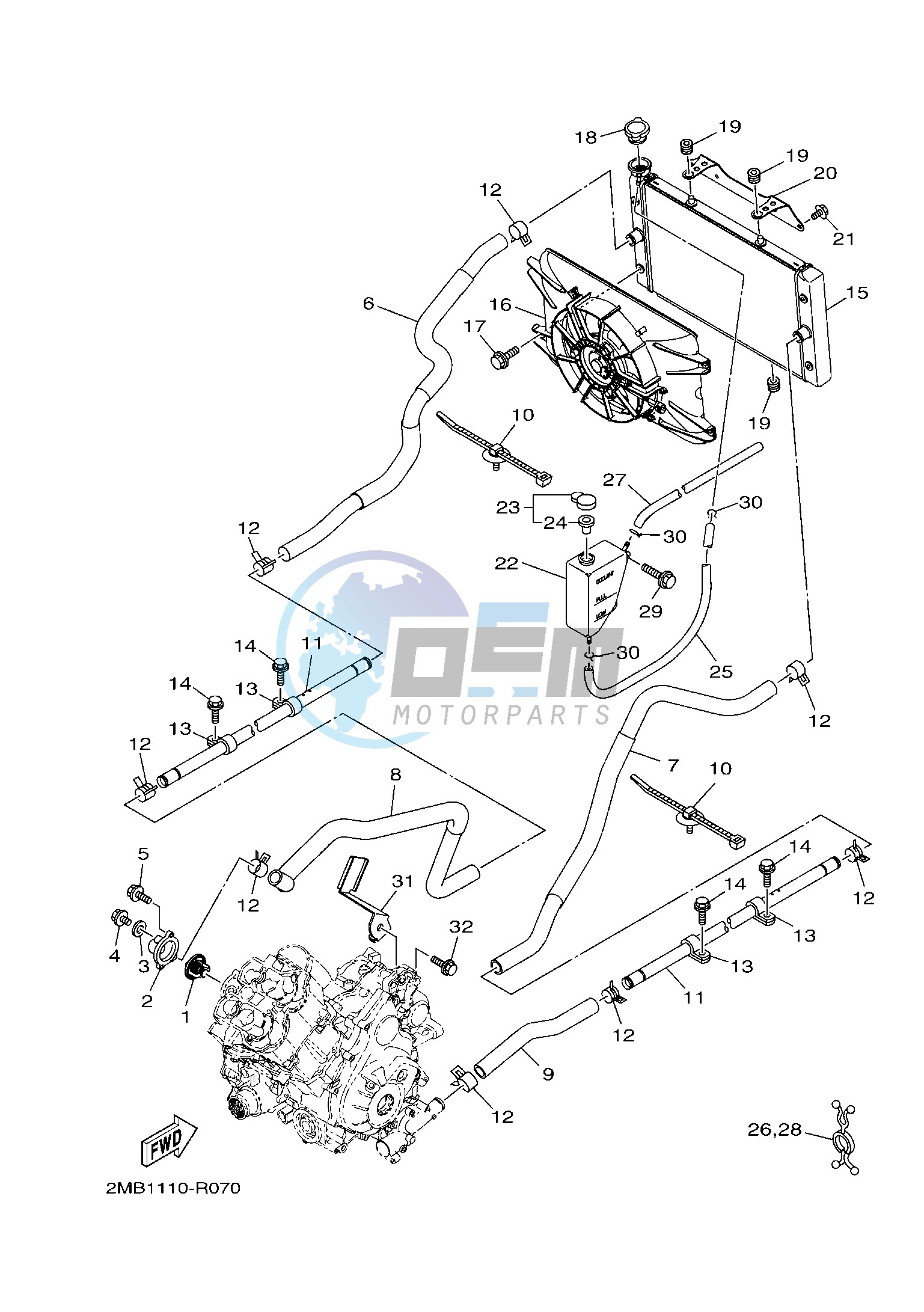 RADIATOR & HOSE