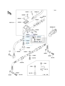 KVF 400 C [PRAIRIE 400 4X4] (C1-C4) [PRAIRIE 400 4X4] drawing FRONT MASTER CYLINDER