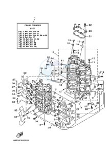 Z150PETOL drawing CYLINDER--CRANKCASE-1