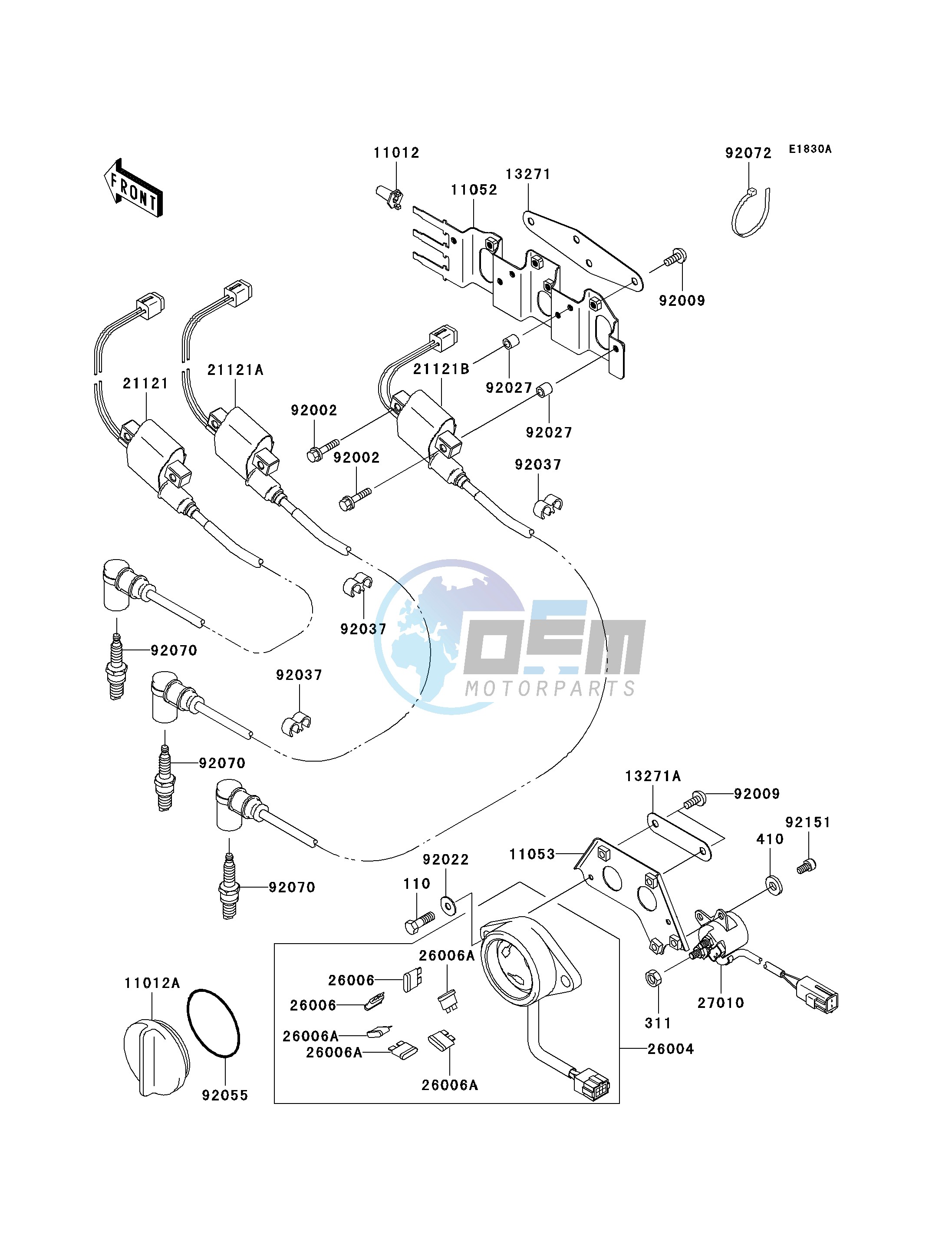 IGNITION SYSTEM-- JH1200-B2- -