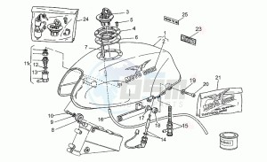 Daytona 1000 drawing Fuel tank