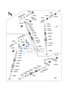 VN 1500 D[VULCAN 1500 CLASSIC] (D1-D2) [VULCAN 1500 CLASSIC] drawing VALVE-- S- -