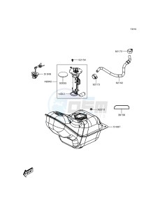 J300 ABS SC300BFF XX (EU ME A(FRICA) drawing Fuel Tank