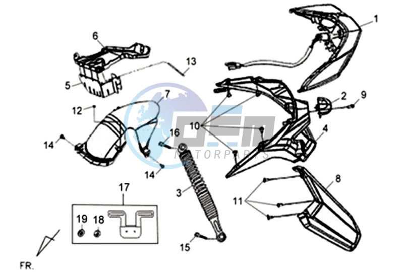 TAIL LIGHT - REAR SUSPENSION