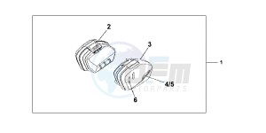 CBF1000FC CBF1000F E drawing PANNIER S*NHA48M*